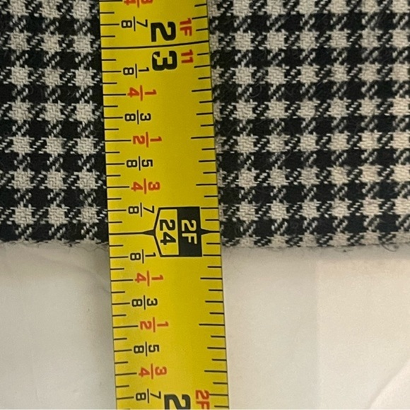 Talbots B&W checked wool Academia Blazer, 2 - Picture 12 of 12